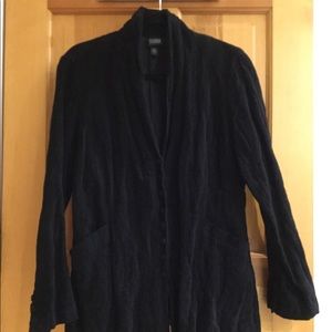 Eileen Fisher black jacket, S